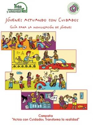 Jóvenes actuando con cuidados